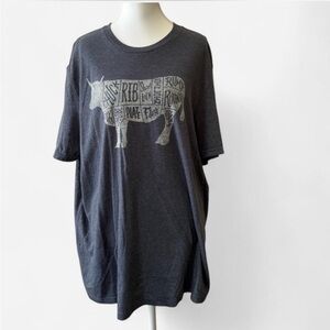Blue Graphic Tee